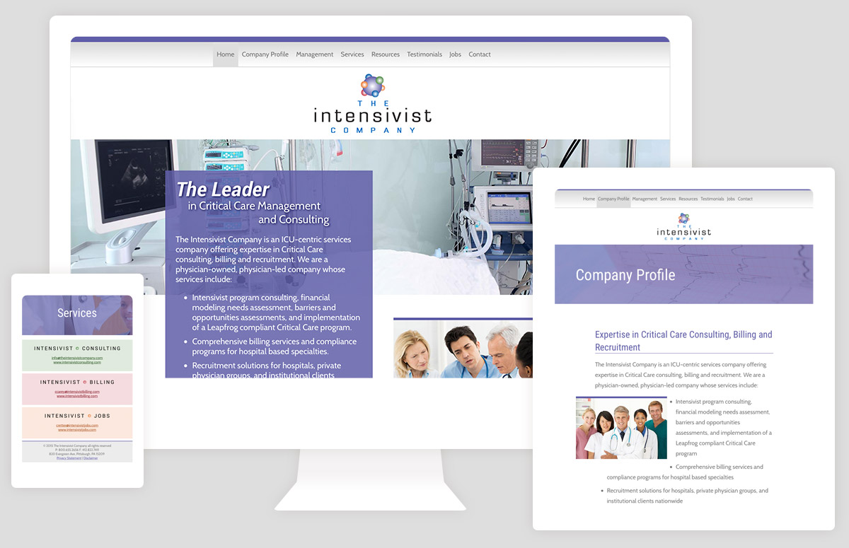 The Intensivist Company Website